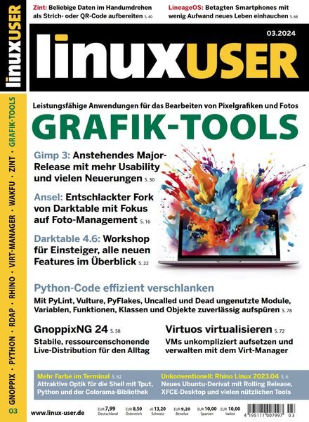 LinuxUser – Marz 2024 Cover