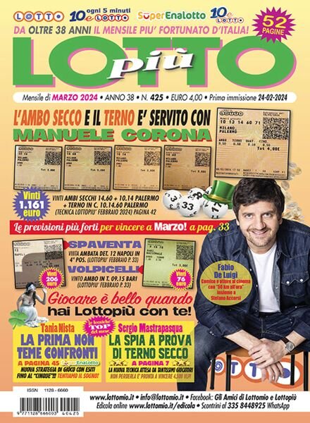 Lottopiu – Marzo 2024 Cover