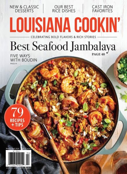 Louisiana Cookin’ – March-April 2024 Cover