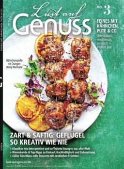 Lust auf Genuss – Marz 2024