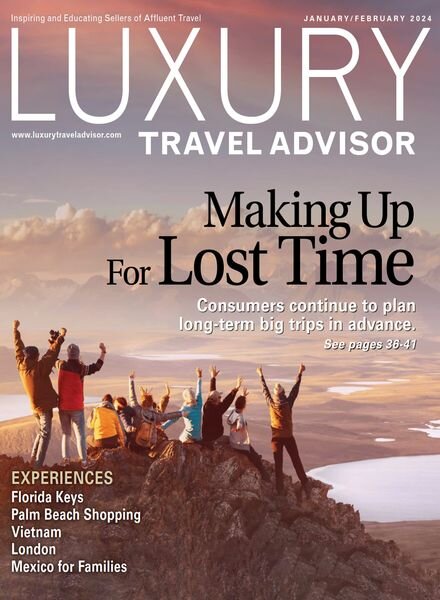 Luxury Travel Advisor – January-February 2024 Cover