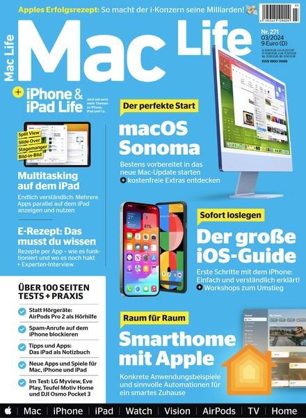 Mac Life Germany – Marz 2024 Cover