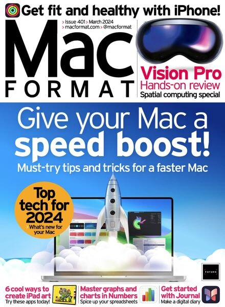 MacFormat UK – Issue 401 – March 2024 Cover