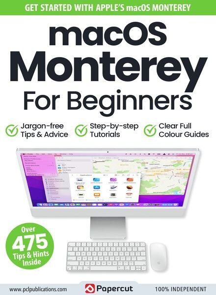 macOS Monterey For Beginners – January 2024 Cover