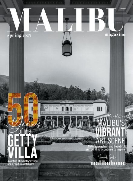 Malibu magazine – Spring 2024 Cover