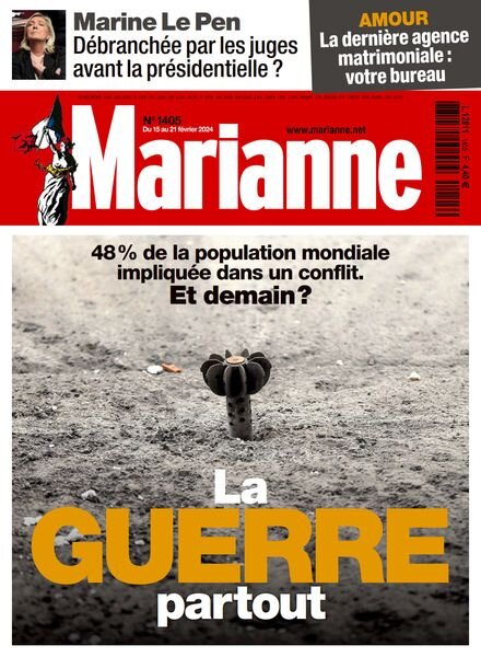 Marianne – 15 Fevrier 2024 Cover