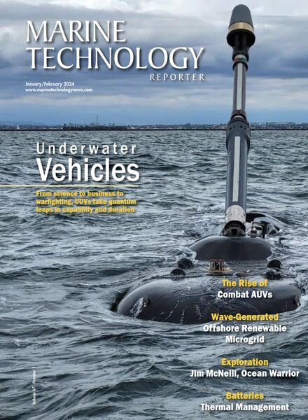 Marine Technology Reporter – January 2024 Cover