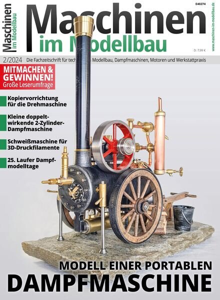 Maschinen im Modellbau – Februar 2024 Cover