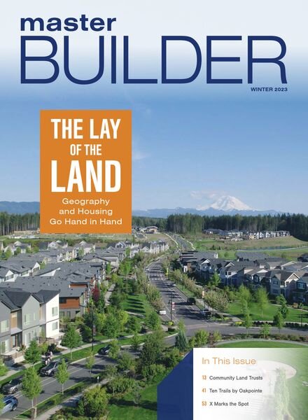 Master Builder Magazine – Winter 2023-2024 Cover