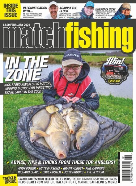 Match Fishing – February 2024 Cover