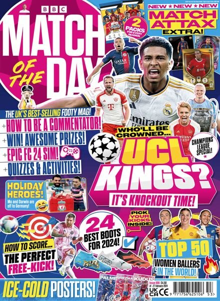 Match of the Day – Issue 696 – 14 February 2024 Cover