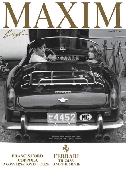 Maxim USA – January-February 2024 Cover
