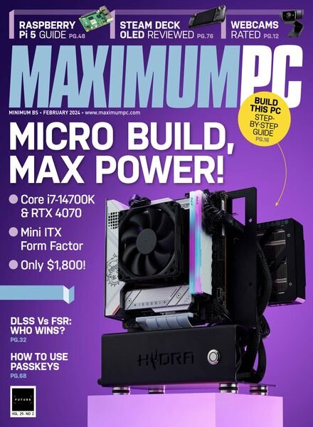 Maximum PC – February 2024 Cover