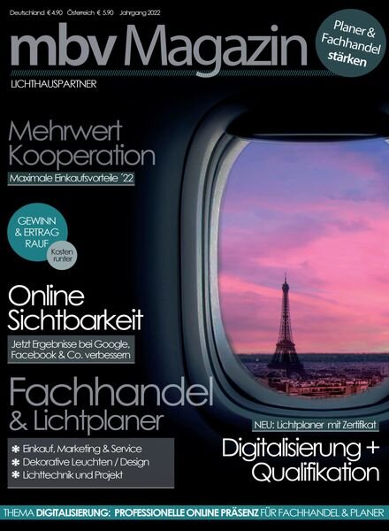 mbv Magazin – Jahrgang 2022 Cover