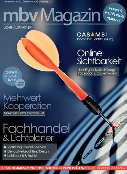 mbv Magazin – Jahrgang 2024 Cover