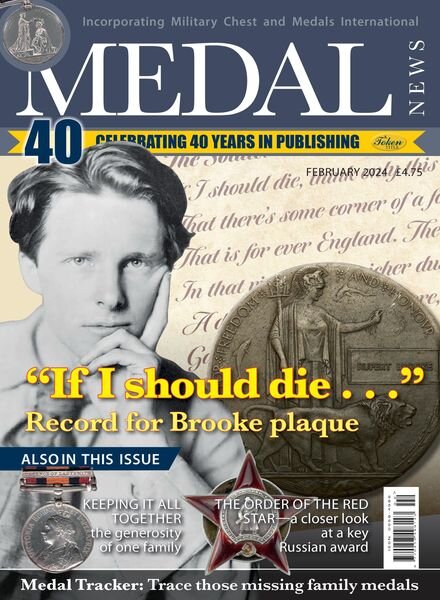 Medal News – February 2024 Cover