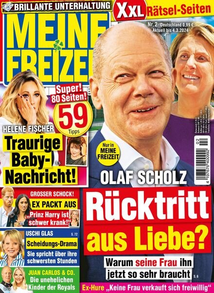 Meine Freizeit – Februar 2024 Cover