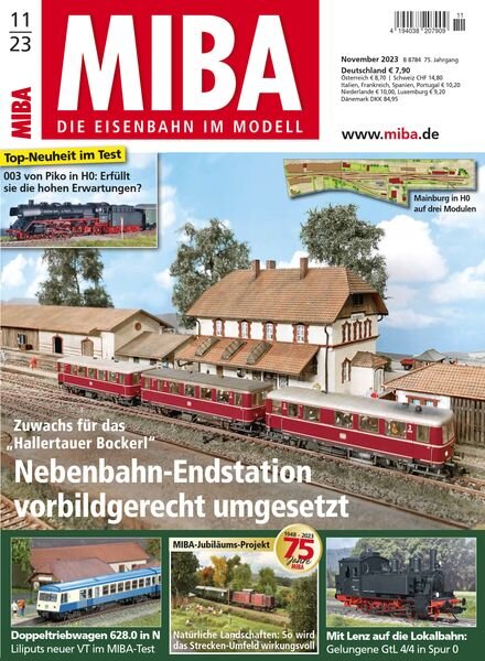 Miba Magazin – November 2023 Cover