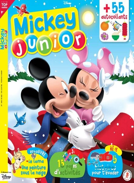 Mickey Junior – Fevrier 2024 Cover