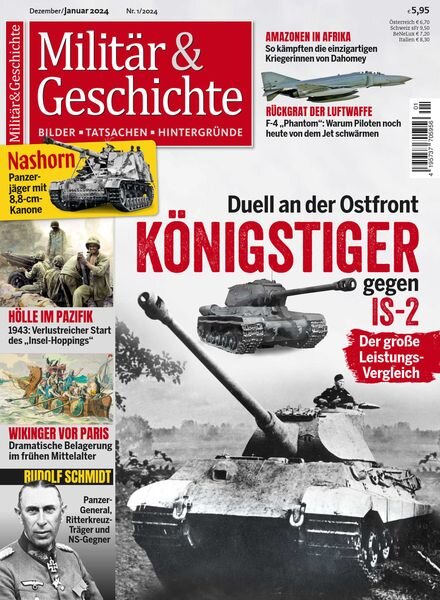 Militar & Geschichte – Dezember 2023-Januar 2024 Cover