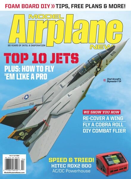 Model Airplane News – March-April 2024 Cover