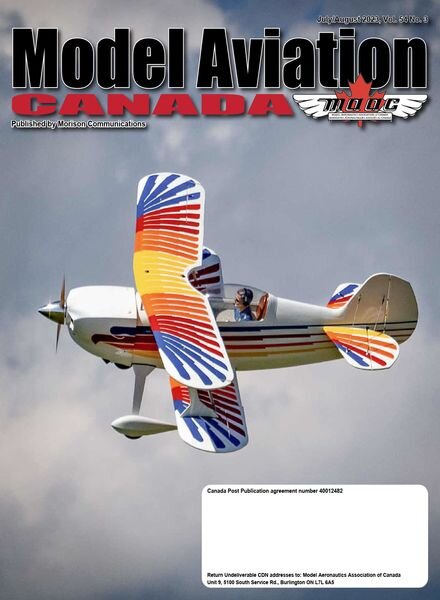 Model Aviation Canada – July-August2023 Cover