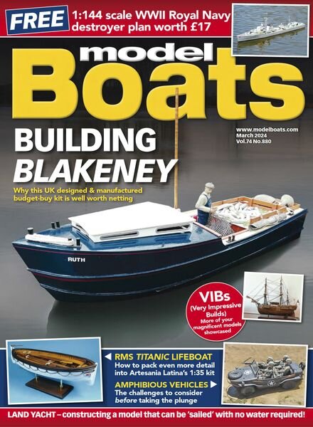 Model Boats – March 2024 Cover