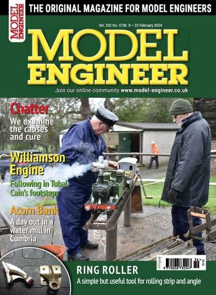 Model Engineer – Issue 4736 – 9 February 2024 Cover