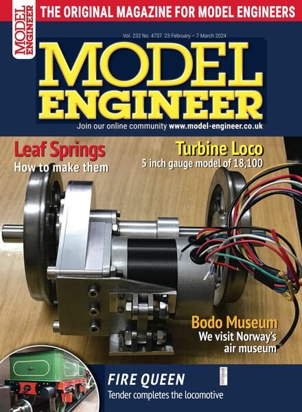 Model Engineer – Issue 4737 – 23 February 2024 Cover