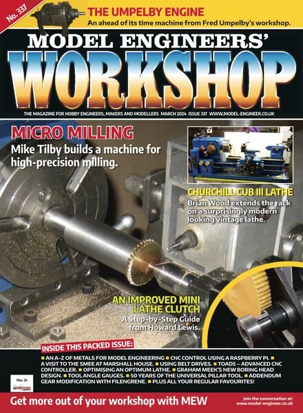 Model Engineers’ Workshop – March 2024 Cover