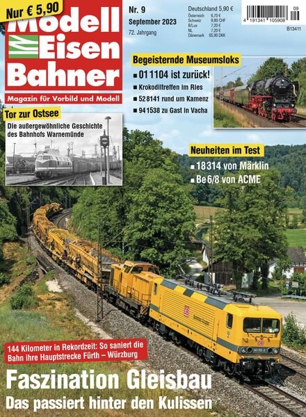 ModellEisenBahner – September 2023 Cover
