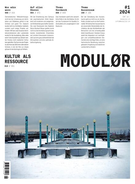 Modulor – Februar 2024 Cover