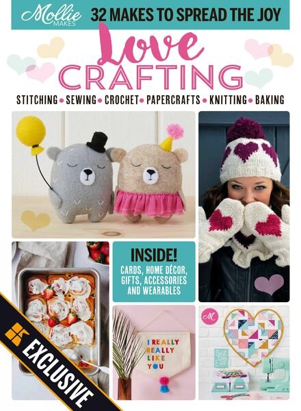 Mollie Makes Presents – Love Crafting – 26 January 2024 Cover