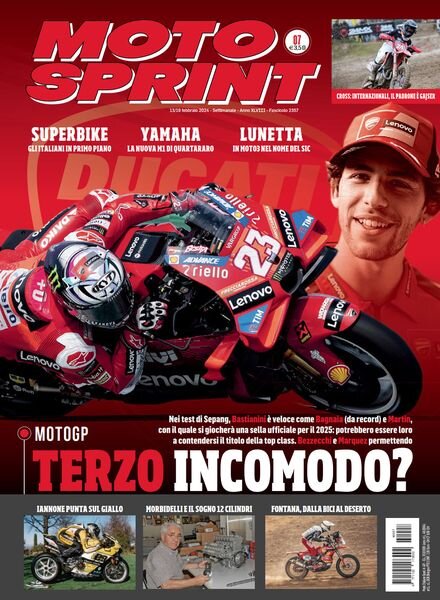 Moto Sprint – 13 Febbraio 2024 Cover