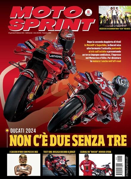 Moto Sprint – 30 Gennaio 2024 Cover