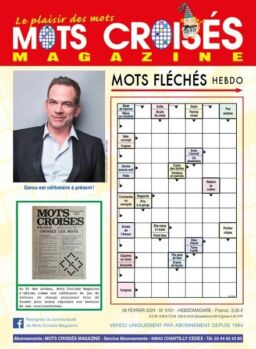 Mots Croises Magazine – 8 Fevrier 2024
