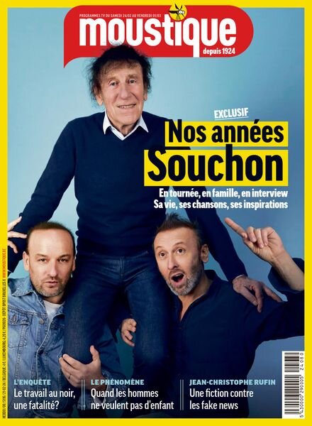 Moustique Magazine – 21 Fevrier 2024 Cover
