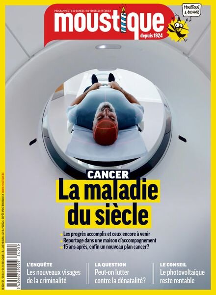 Moustique Magazine – 31 Janvier 2024 Cover