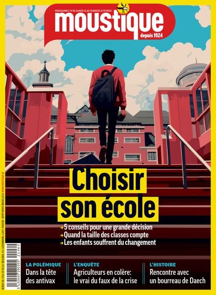 Moustique Magazine – 7 Fevrier 2024 Cover