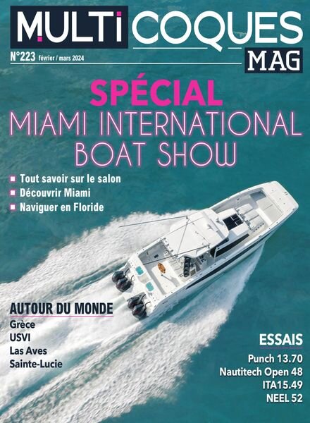 Multicoques Mag – Fevrier-Mars 2024 Cover