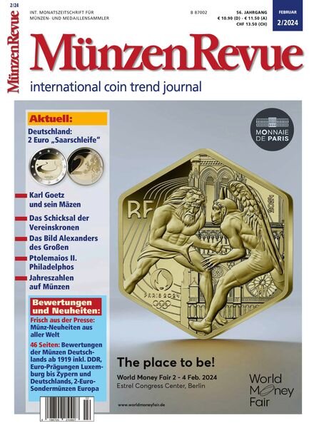 MunzenRevue – Februar 2024 Cover