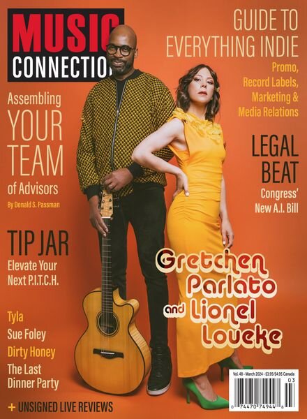 Music Connection – March 2024 Cover
