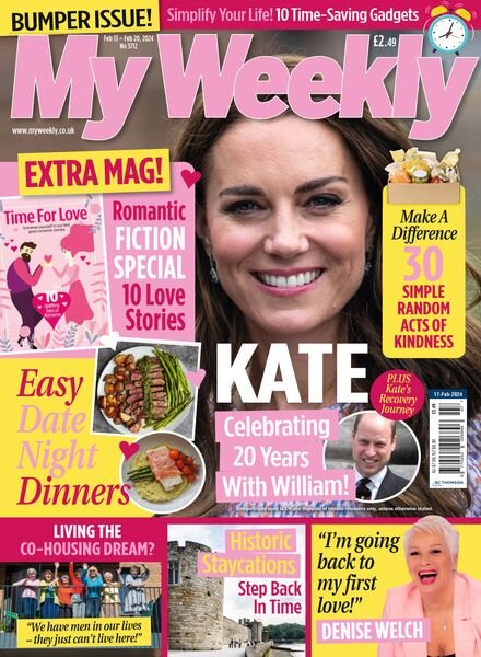 My Weekly – 13 February 2024 Cover