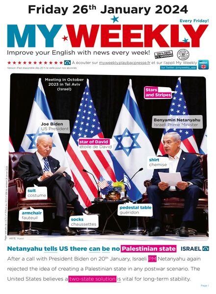 My Weekly fr – 26 Janvier 2024 Cover