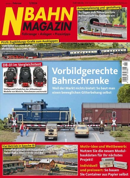 N-Bahn Magazin – Januar-Februar 2024 Cover
