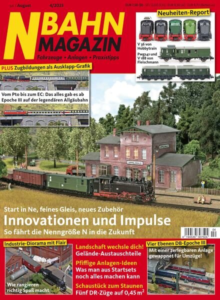 N-Bahn Magazin – Juli-August 2023 Cover