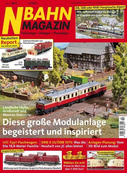 N-Bahn Magazin – Marz-April 2024 Cover
