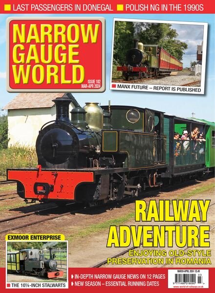 Narrow Gauge World – March-April 2024 Cover