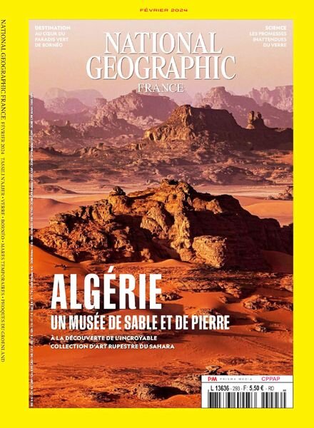 National Geographic France – Fevrier 2024 Cover