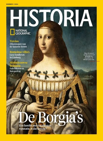 National Geographic Historia Netherlands – Januari 2024 Cover